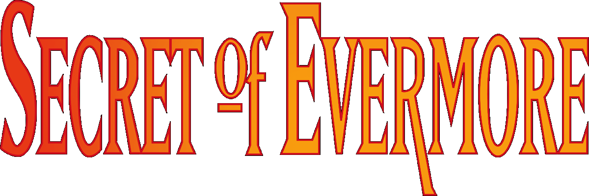 Secret of Evermore logo for Super Nintendo